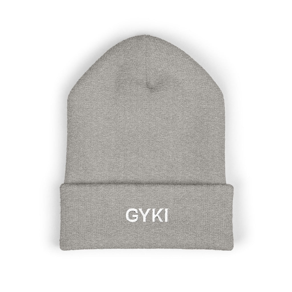 Classic Cuffed Beanie, Cozy Winter Hat, Custom Embroidered Hat, Gift for Him/Her, Trendy Knit Beanie, Fashionable Streetwear