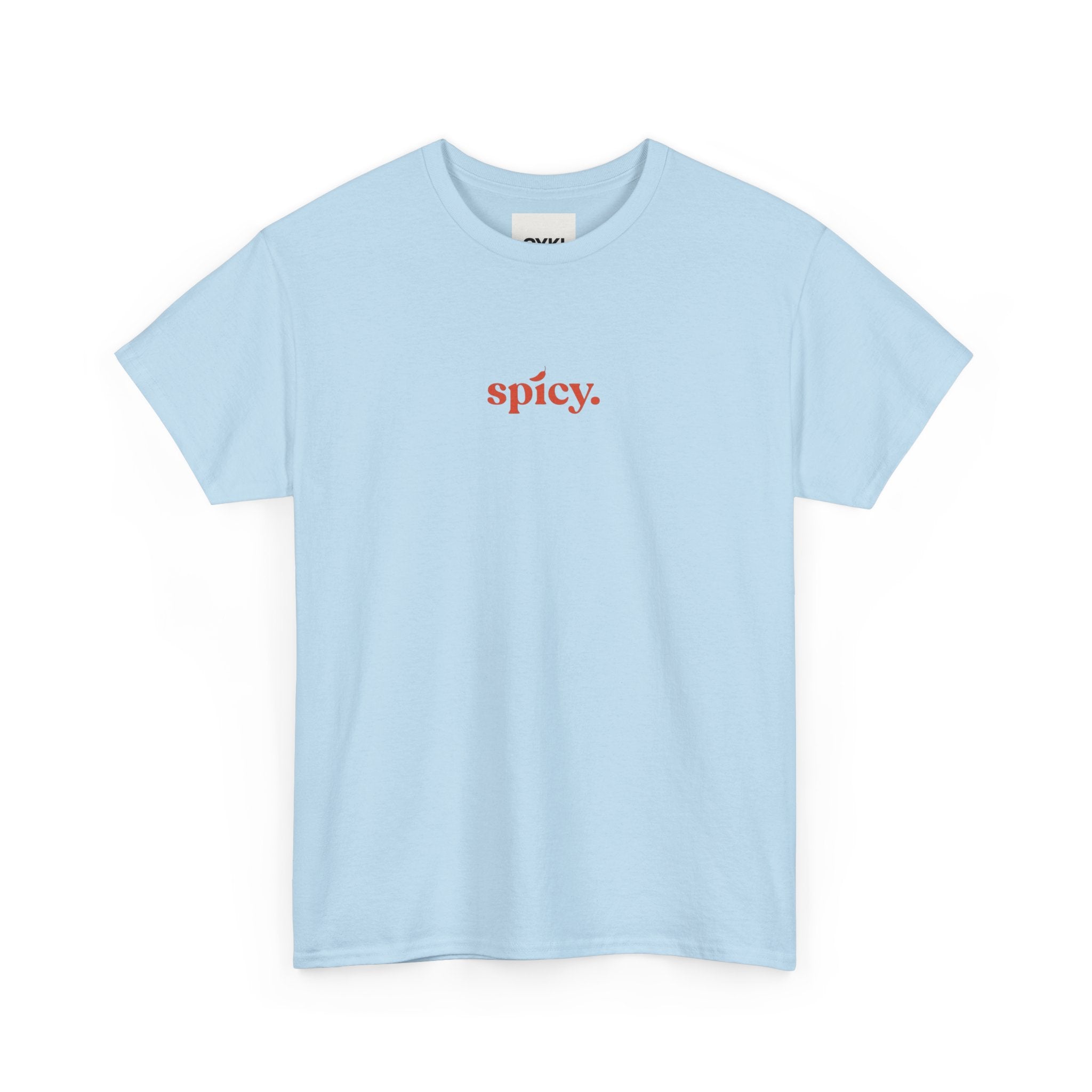 Spicy Unisex Heavy Cotton Tee | Trendy Graphic Tee, Casual Wear, Gift for Foodies, Summer Vibes, Everyday Comfort