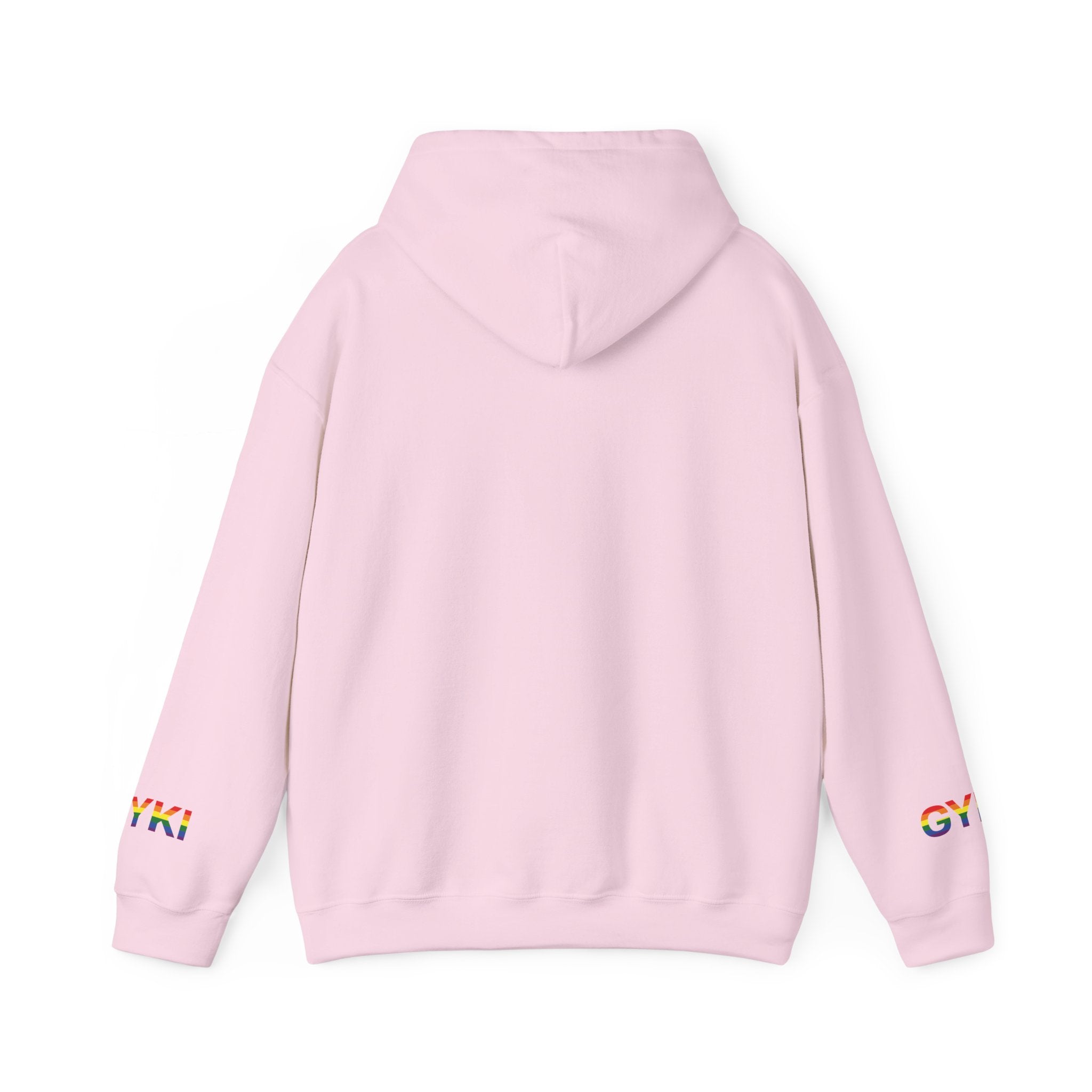 Vibrant Unisex Hooded Sweatshirt - Cozy LGBTQ+ Pride Hoodie, Comfortable Casual Wear, Colorful Everyday Style, Gift for Him/Her
