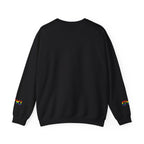 Pride-Themed Unisex Crewneck Sweatshirt, LGBTQ+ Gift, Rainbow Art Sweatshirt, Comfortable Casual Wear, Perfect for Pride Month