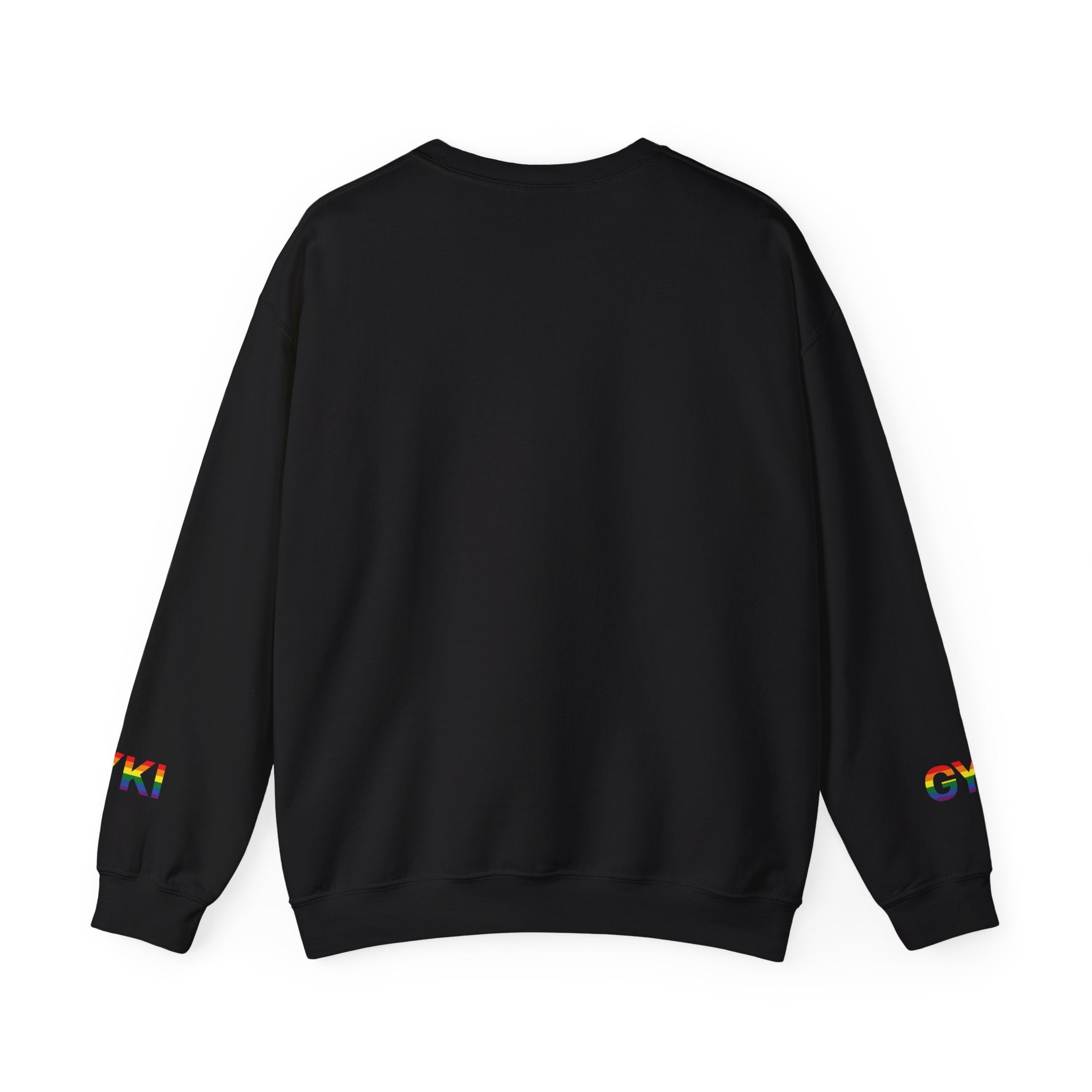 Pride-Themed Unisex Crewneck Sweatshirt, LGBTQ+ Gift, Rainbow Art Sweatshirt, Comfortable Casual Wear, Perfect for Pride Month