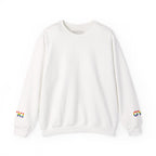 Pride Celebration Crewneck Sweatshirt, Unisex LGBT Sweatshirt, Rainbow Sweatshirt, LGBTQ+ Gift, Pride Apparel, Casual Chic Sweater