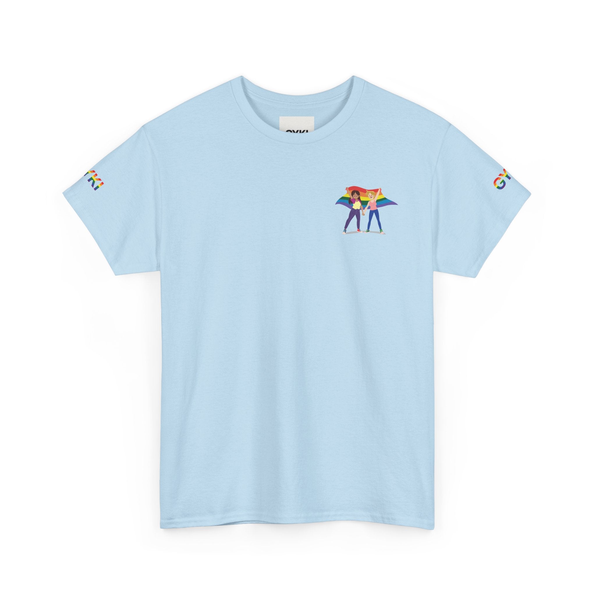 Artistic Unisex Heavy Cotton Tee, Casual Wear, Themed Gift, Comfortable Everyday Tee, Vibrant Design, Ideal for Festivals