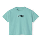 Minimalist Women's Boxy Tee, Casual Graphic T-Shirt, Trendy Summer Top, Relaxed Fit Essential, Stylish Everyday Tee
