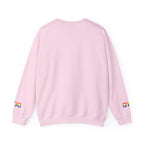 Colorful Rainbow Cat Unisex Crewneck Sweatshirt, Cozy Gift for Cat Lovers, Pride Apparel, Unique Fashion, Everyday Wear