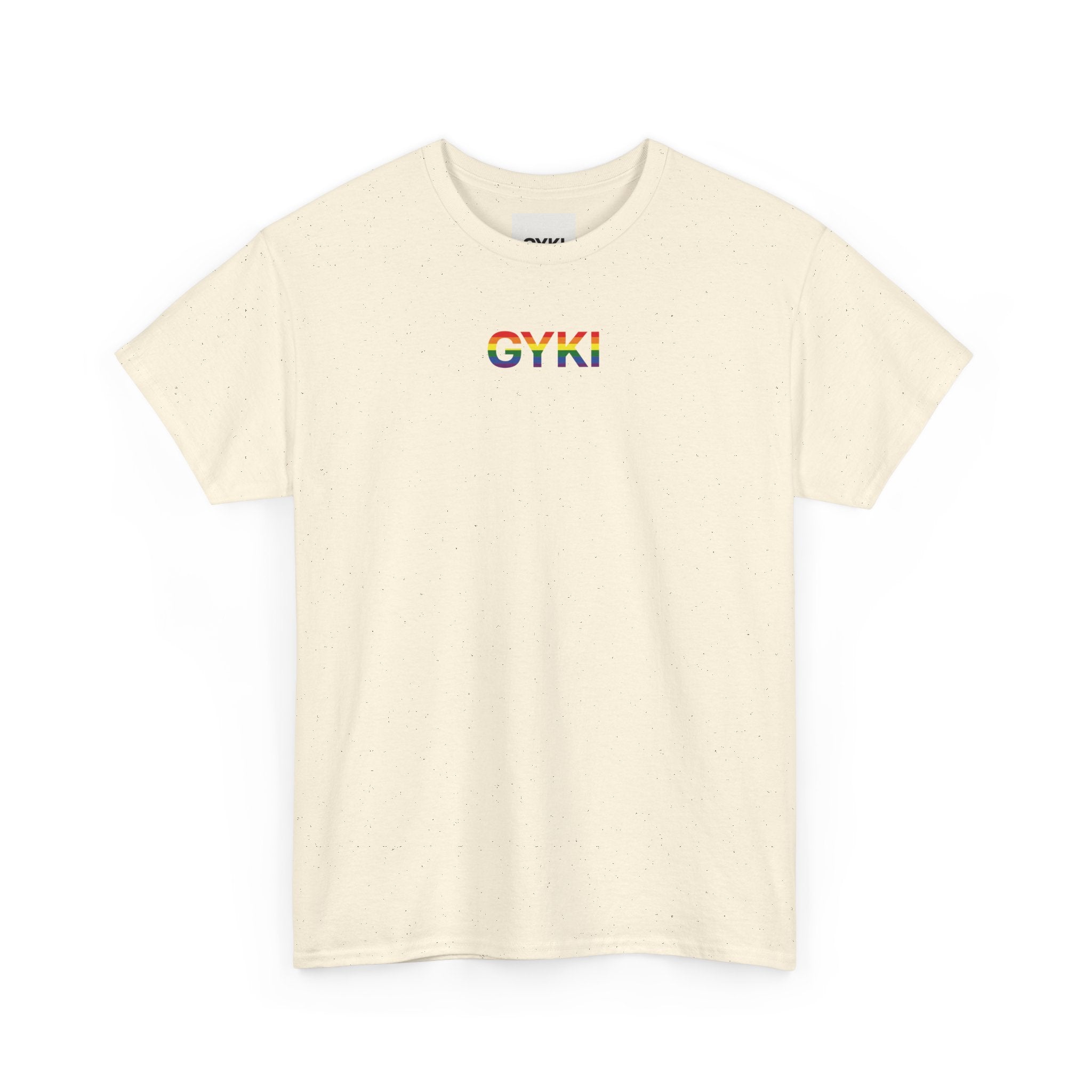 Pride Celebration Tee, Unisex Heavy Cotton Shirt, LGBTQ+ Activism Apparel, Gift for Pride Month, Rainbow Graphic T-Shirt