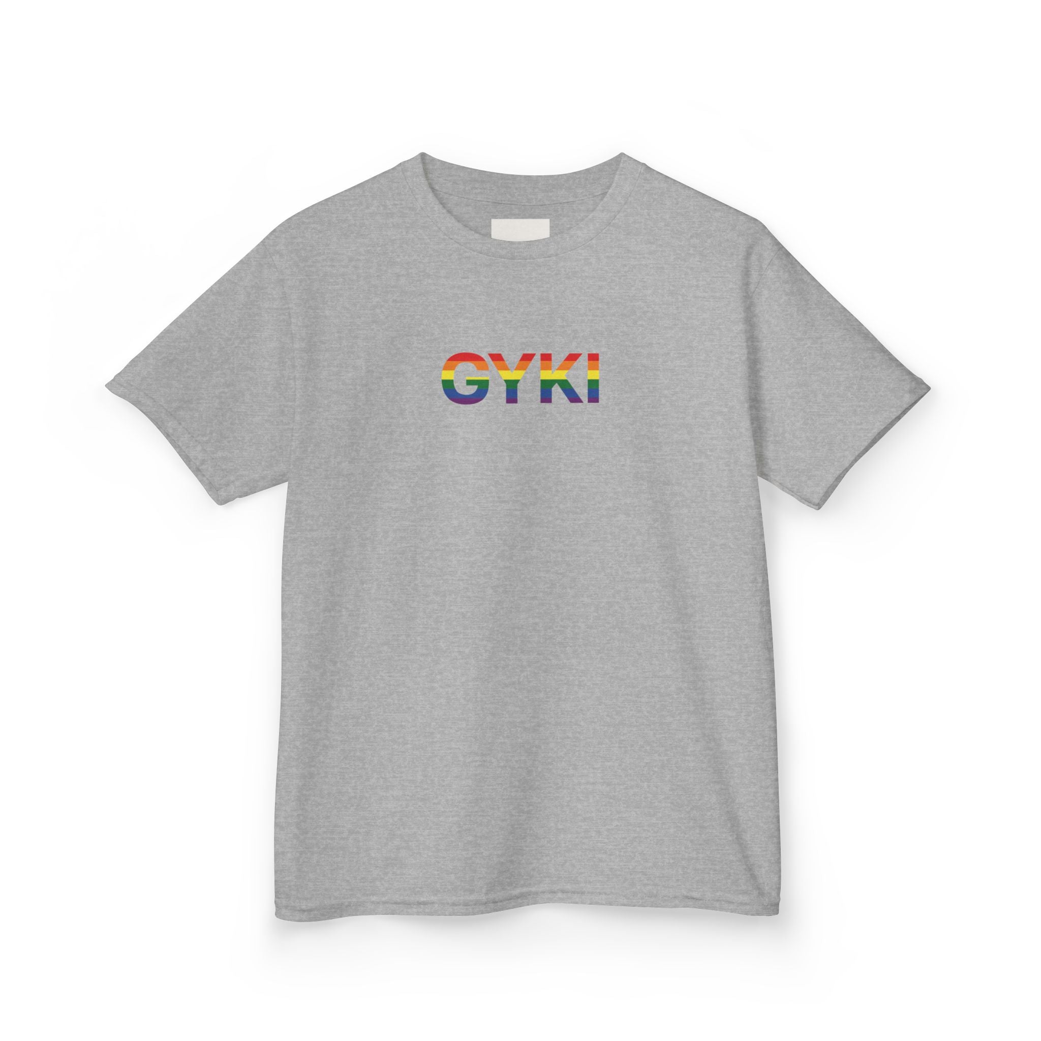Rainbow Pride Kids Tee, Colorful T-Shirt for Children, Fun Casual Wear, LGBTQ+ Support Shirt, Birthday Gift, Summer Outfit