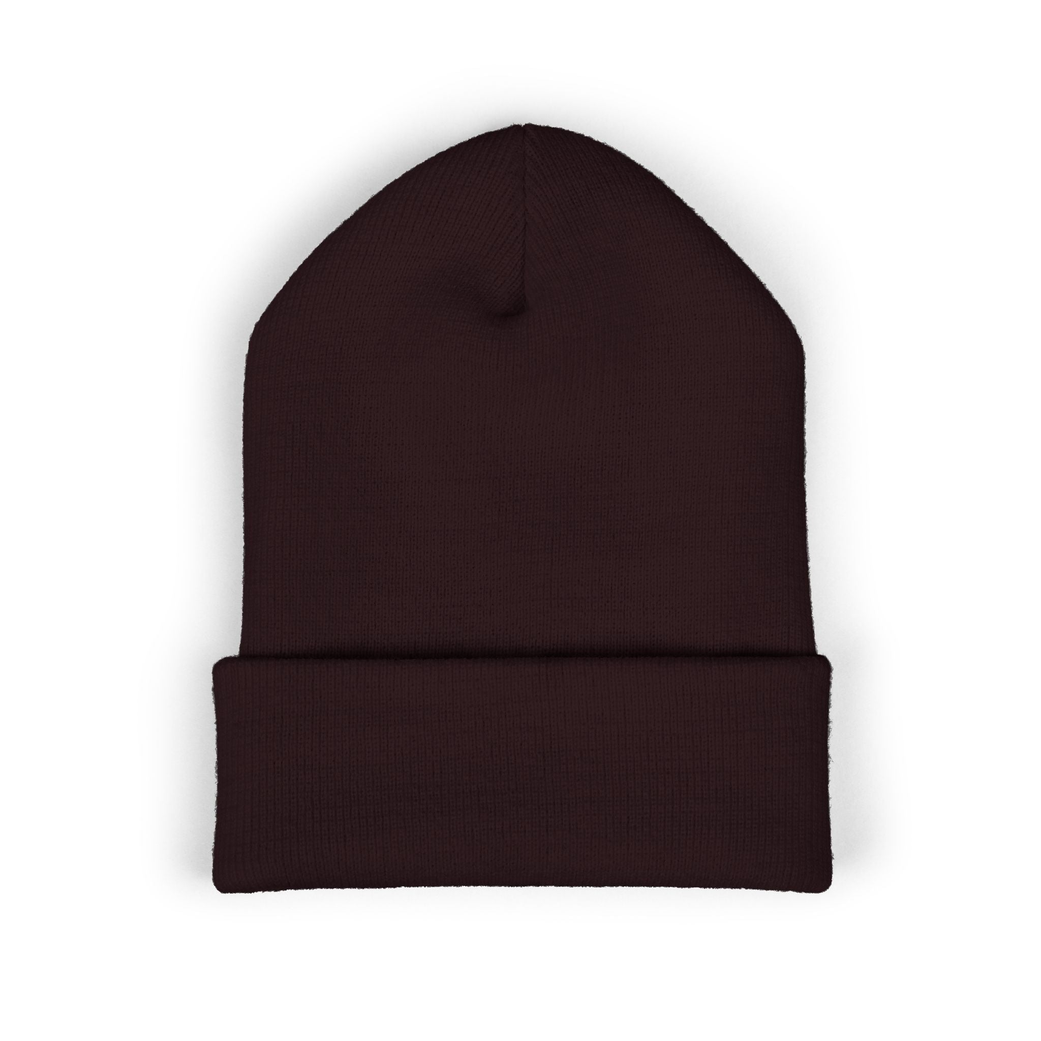 Classic Cuffed Beanie, Cozy Winter Hat, Custom Embroidered Hat, Gift for Him/Her, Trendy Knit Beanie, Fashionable Streetwear