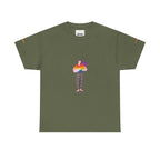 Colorful Graphic Tee, Unisex Cotton Tee, Casual Everyday Shirt, Gift for Friends, Art-Inspired Apparel