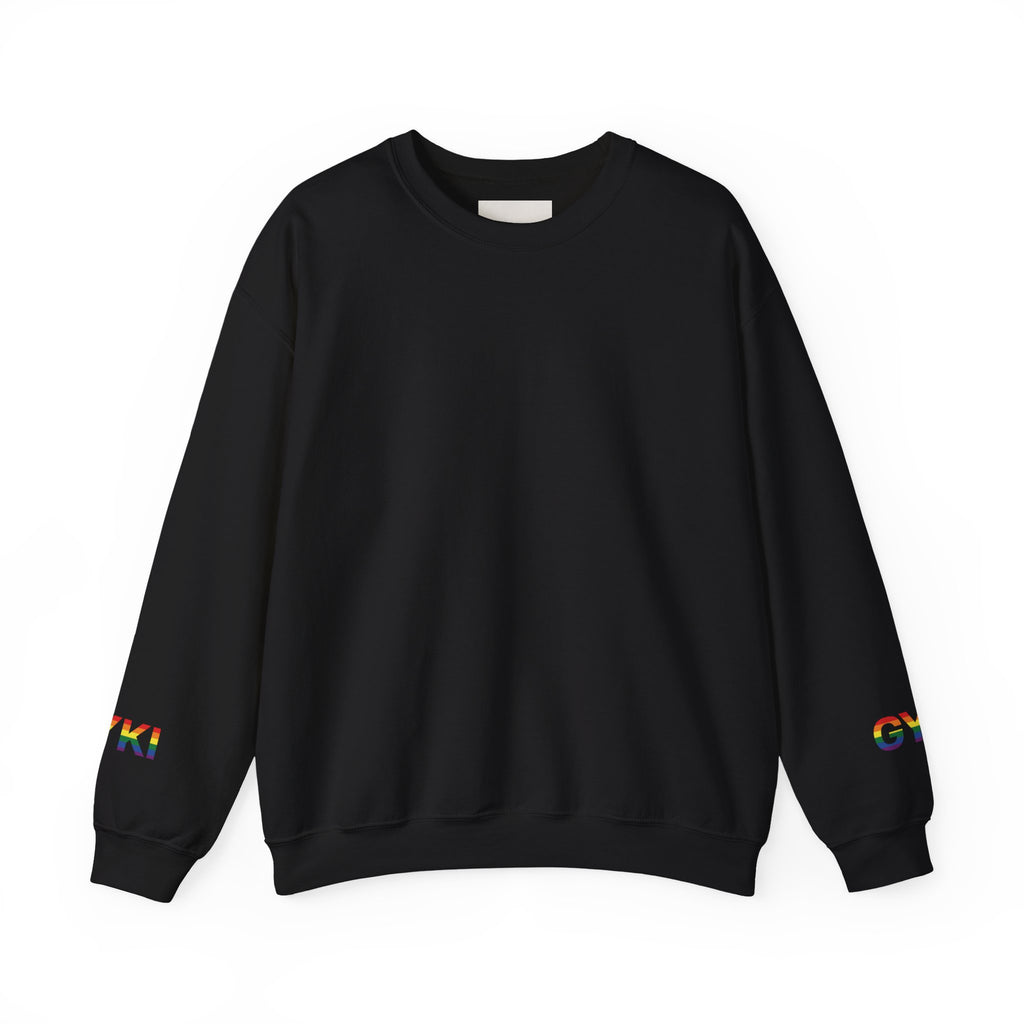Pride Celebration Crewneck Sweatshirt, Unisex Sweatshirt, LGBTQ+ Apparel, Rainbow Sweatshirt, Equality Gift, Cozy Layering