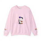 LGBTQ+ Love Crewneck Sweatshirt - Cozy Gift for Pride, Couples, Anniversaries, Valentines, Casual Wear
